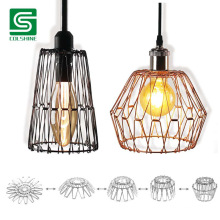 Vintage Industrial Foldable Metal Pendant Light